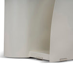 Vetra 50cm Side Table - Ivory White Side Table Bo Craft-Core
