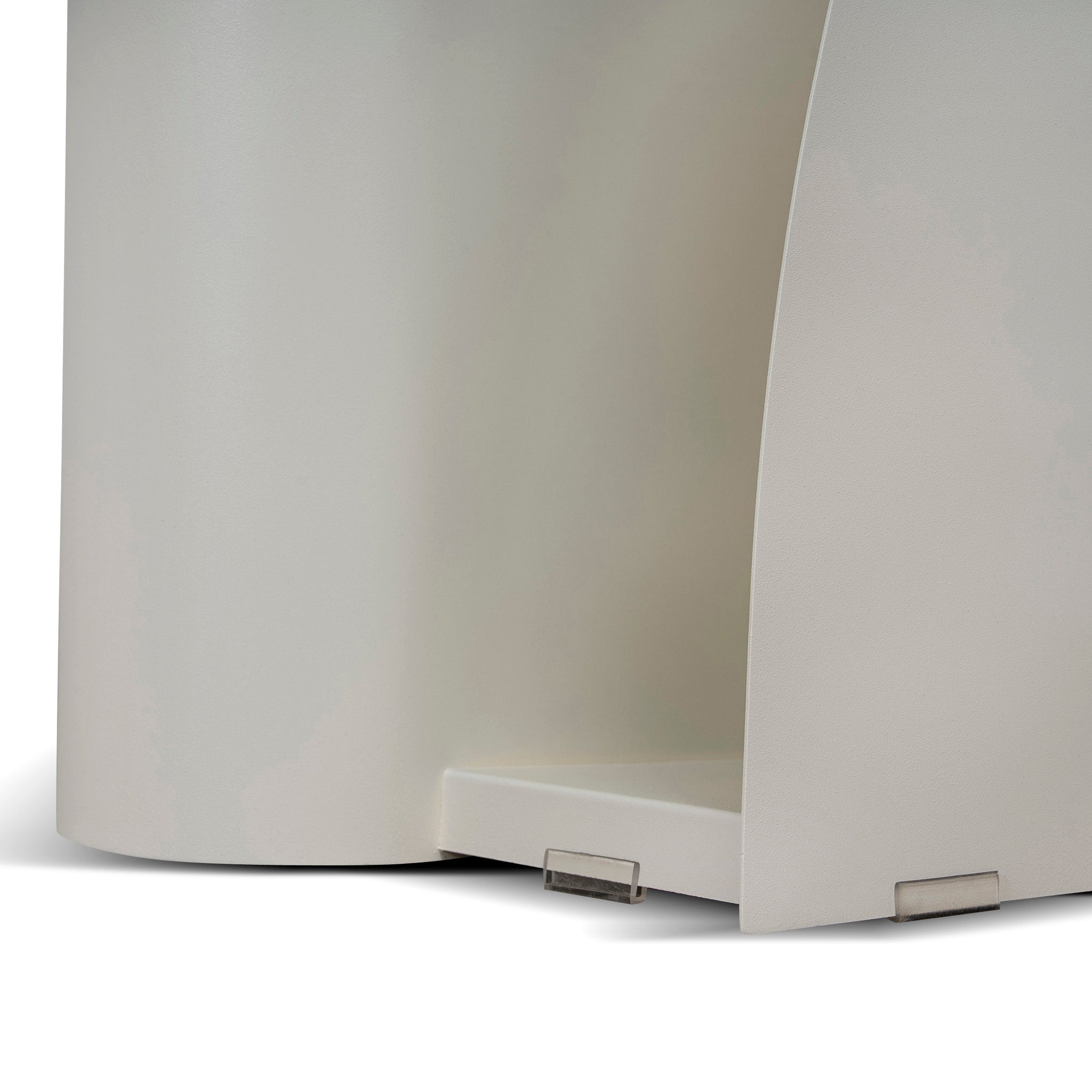 Vetra 50cm Side Table - Ivory White Side Table Bo Craft-Core