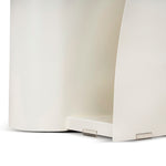Vetra 50cm Side Table - Ivory White Side Table Bo Craft-Core