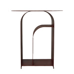 Orrica 38cm Round Side Table - Burgandy Red Side Table Bo Craft-Core