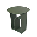 Orrica 38cm Round Side Table - Sage Green Side Table Bo Craft-Core
