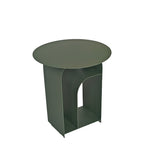 Orrica 38cm Round Side Table - Sage Green Side Table Bo Craft-Core