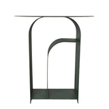 Orrica 38cm Round Side Table - Sage Green Side Table Bo Craft-Core