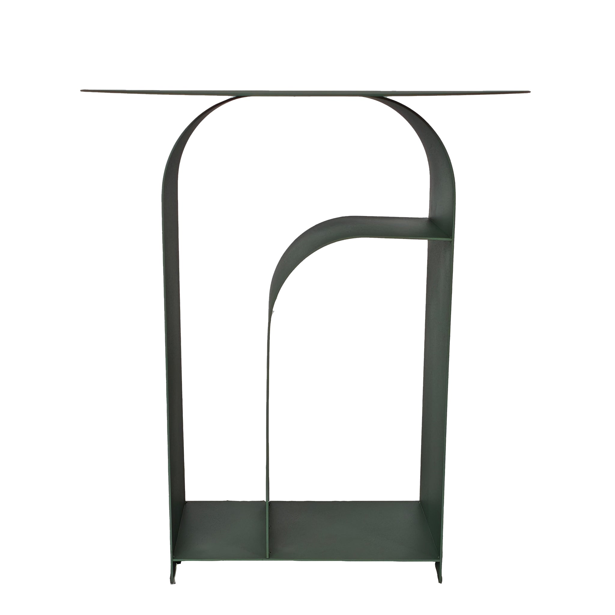 Orrica 38cm Round Side Table - Sage Green Side Table Bo Craft-Core