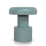 Isella 40cm Round Side Table - Derbo Sage Green Side Table Bo Craft-Core