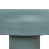 Isella 40cm Round Side Table - Derbo Sage Green Side Table Bo Craft-Core
