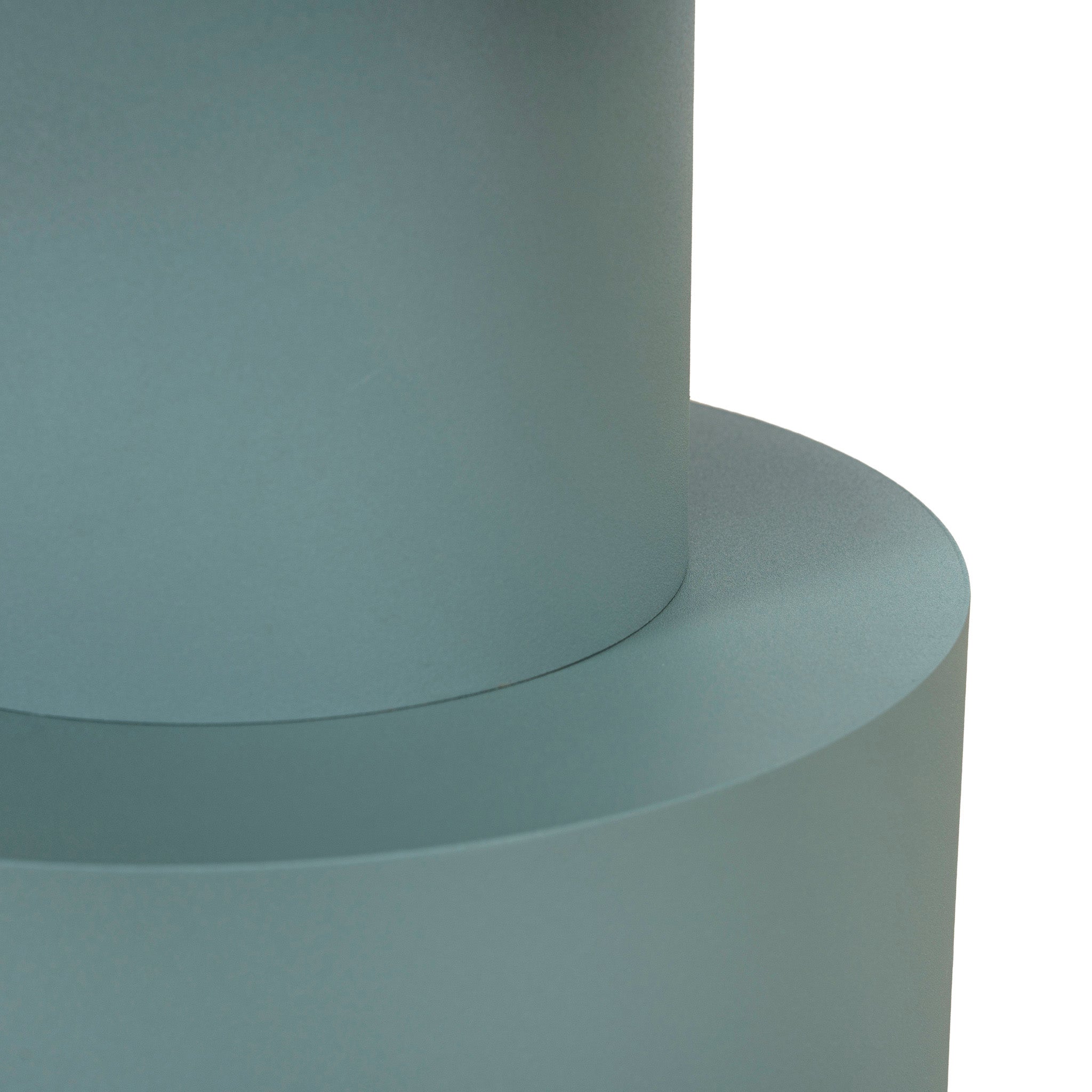 Isella 40cm Round Side Table - Derbo Sage Green Side Table Bo Craft-Core