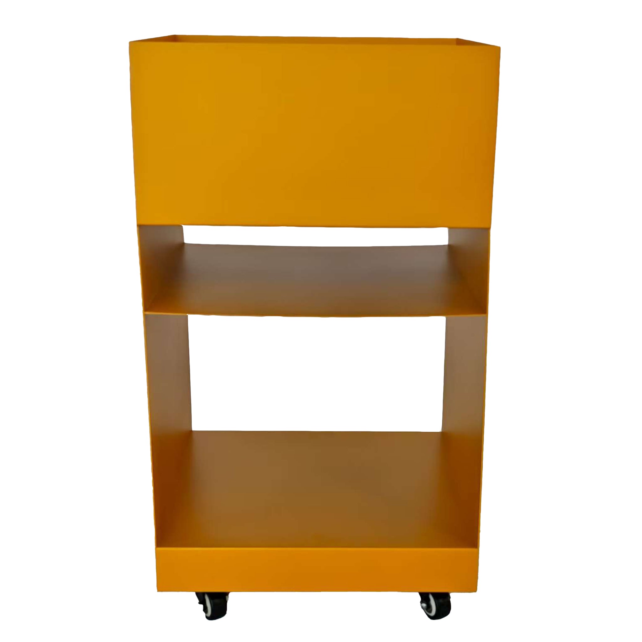 Nolani 35cm Square Side Table - Sandy Mustard Side Table Bo Craft-Core