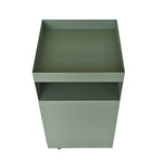 Nolani 35cm Square Side Table - Sage Green Side Table Bo Craft-Core