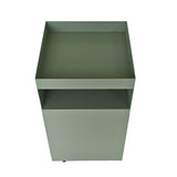 Nolani 35cm Square Side Table - Sage Green Side Table Bo Craft-Core