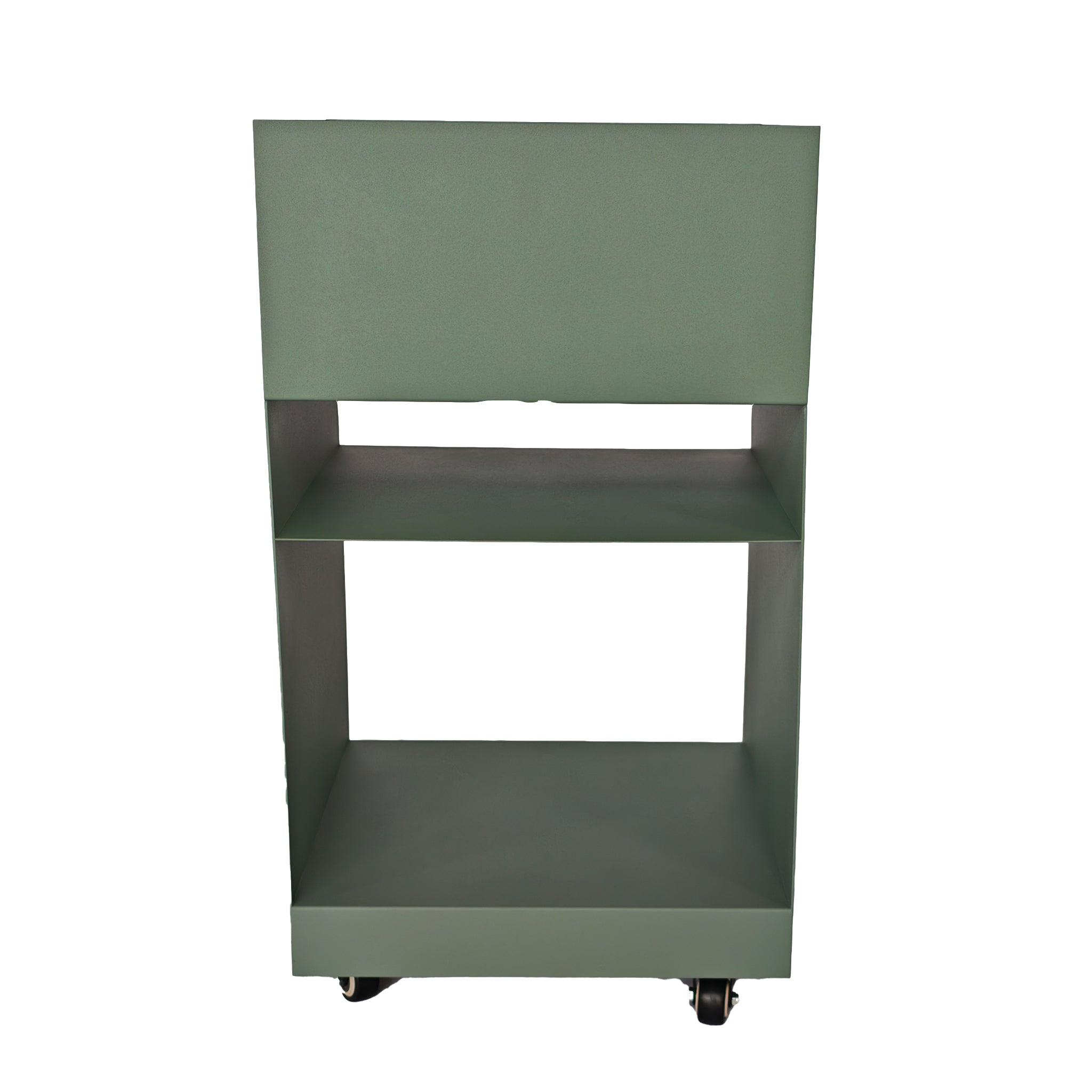 Nolani 35cm Square Side Table - Sage Green Side Table Bo Craft-Core