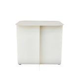 Sorema 45cm Side Table - Ivory White Side Table Bo Craft-Core