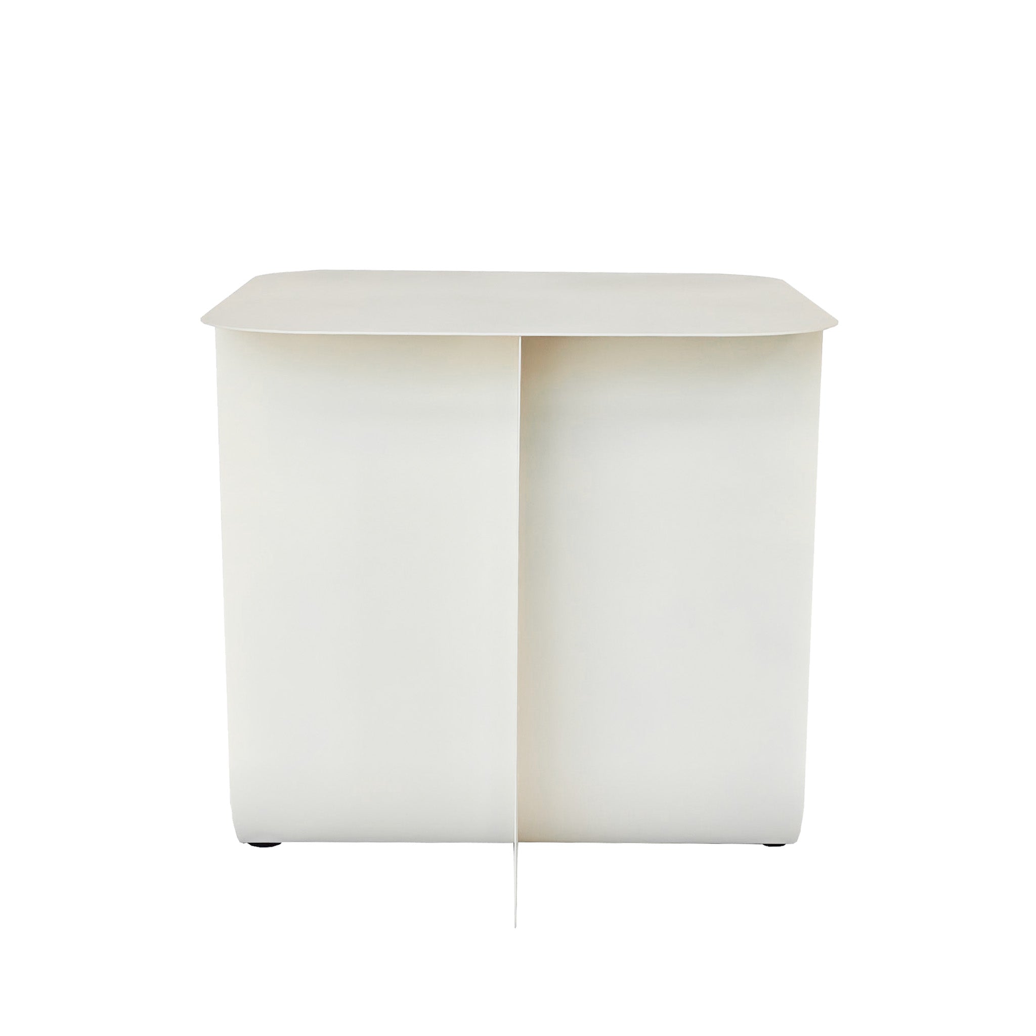 Sorema 45cm Side Table - Ivory White Side Table Bo Craft-Core