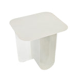 Sorema 45cm Side Table - Ivory White Side Table Bo Craft-Core