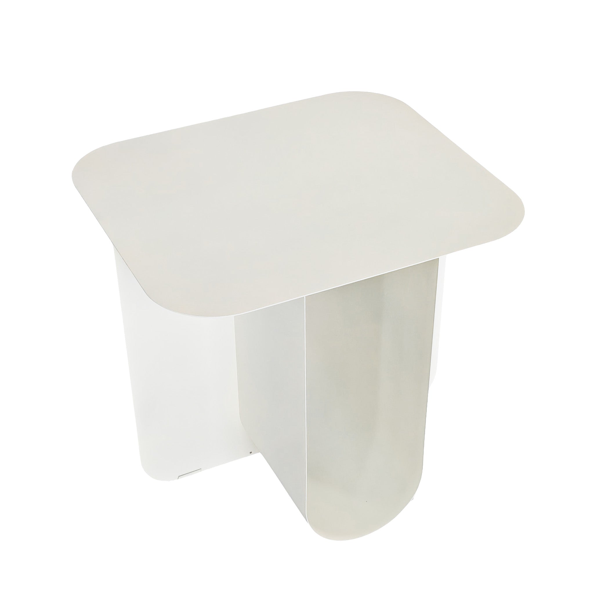 Sorema 45cm Side Table - Ivory White Side Table Bo Craft-Core