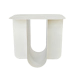 Sorema 45cm Side Table - Ivory White Side Table Bo Craft-Core