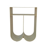 Vionta 35.5cm Side Table - Ivory White Side Table Bo Craft-Core