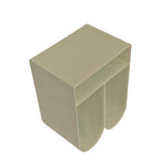 Vionta 35.5cm Side Table - Ivory White Side Table Bo Craft-Core