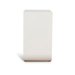 Ex Display - Vionta 35.5cm Side Table - Ivory White Side Table Bo Craft-Core
