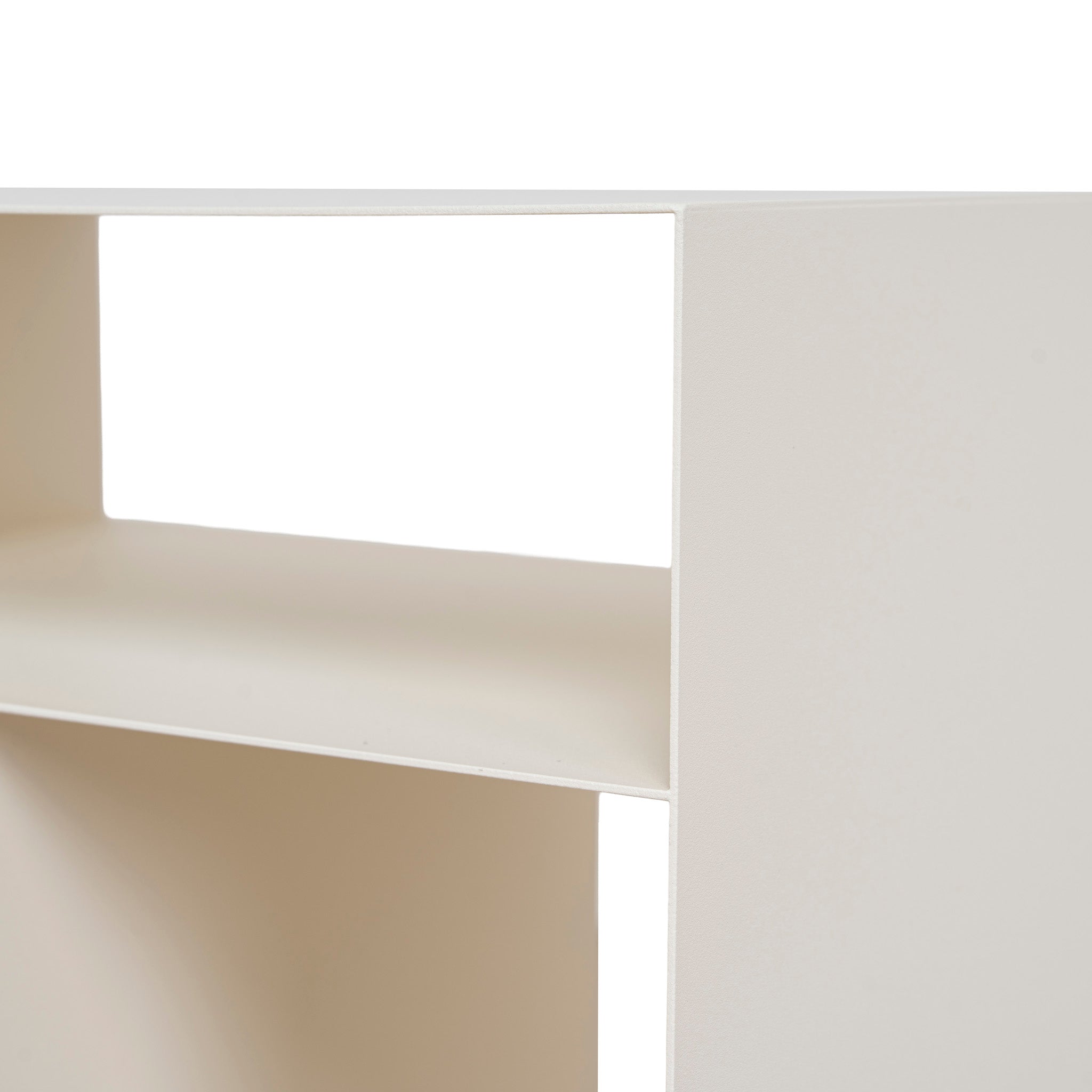 Ex Display - Vionta 35.5cm Side Table - Ivory White Side Table Bo Craft-Core