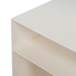 Ex Display - Vionta 35.5cm Side Table - Ivory White Side Table Bo Craft-Core