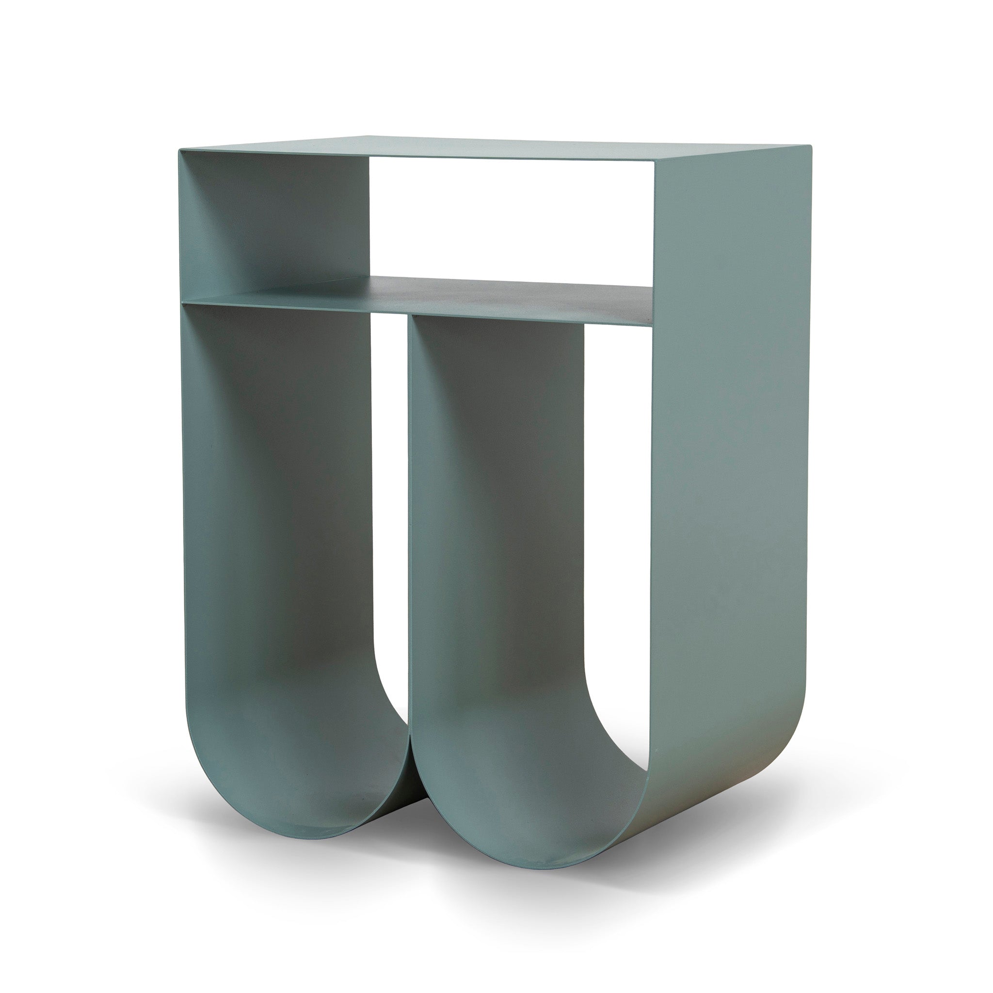 Vionta 35.5cm Side Table - Sage Green Side Table Bo Craft-Core