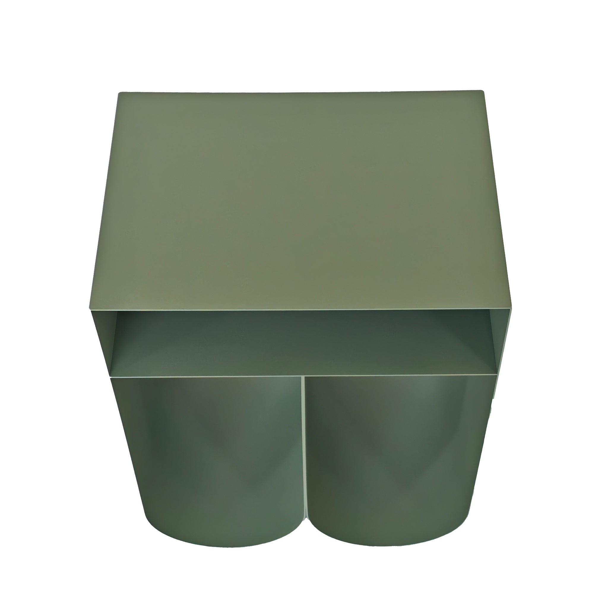 Vionta 35.5cm Side Table - Sage Green Side Table Bo Craft-Core