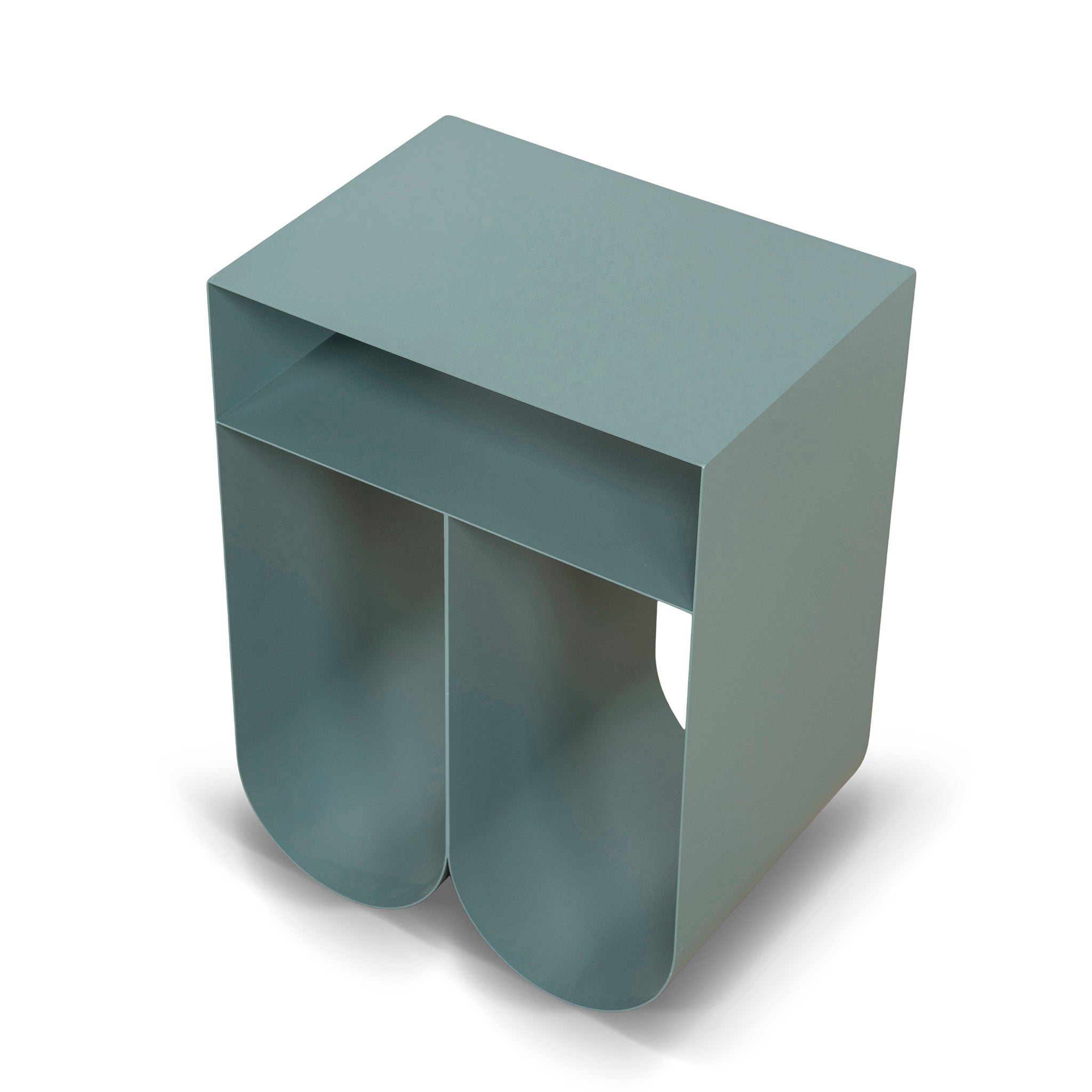 Vionta 35.5cm Side Table - Sage Green Side Table Bo Craft-Core