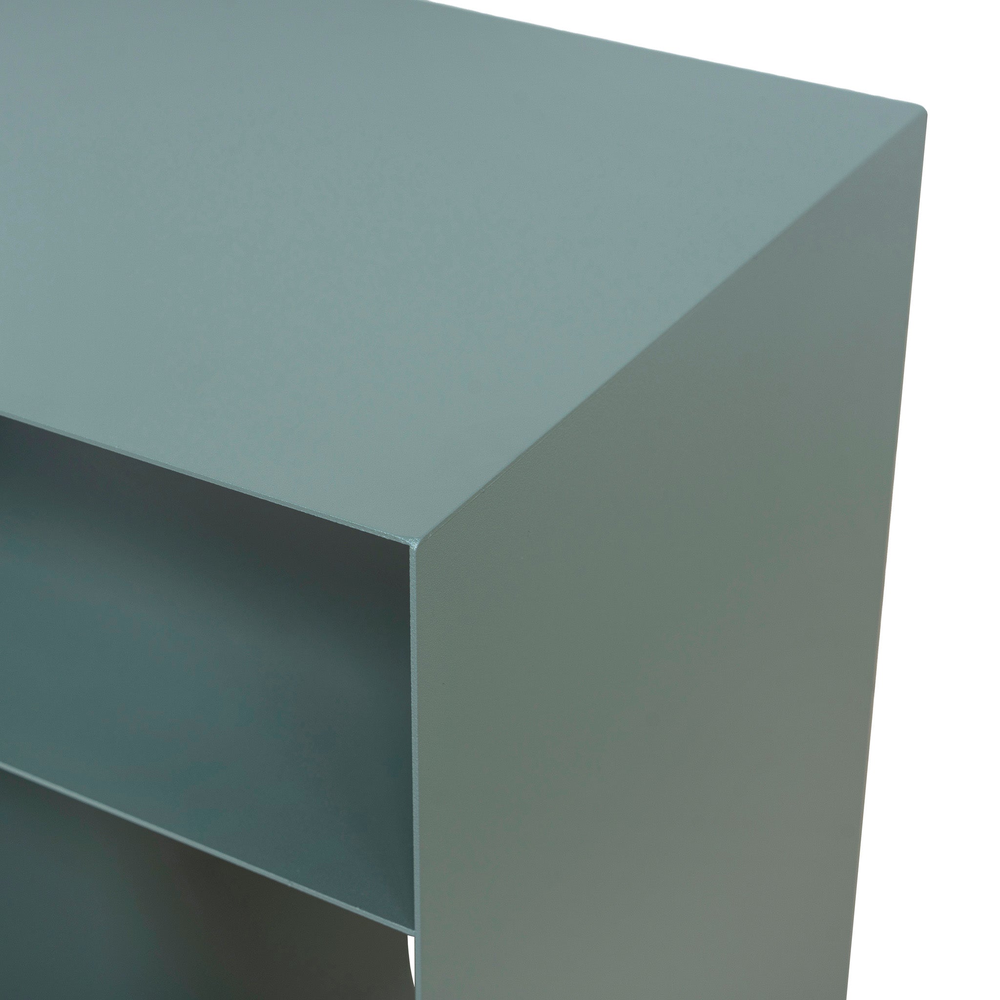 Vionta 35.5cm Side Table - Sage Green Side Table Bo Craft-Core