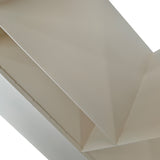 Breska 60cm Side Table - Ivory White Side Table Bo Craft-Core