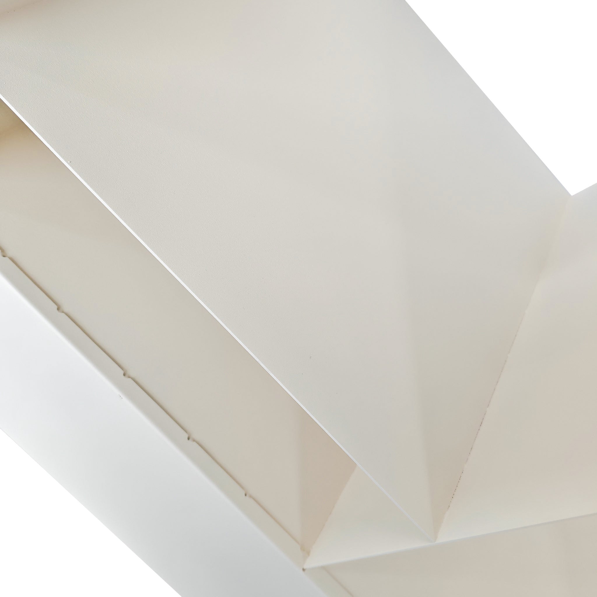 Breska 60cm Side Table - Ivory White Side Table Bo Craft-Core
