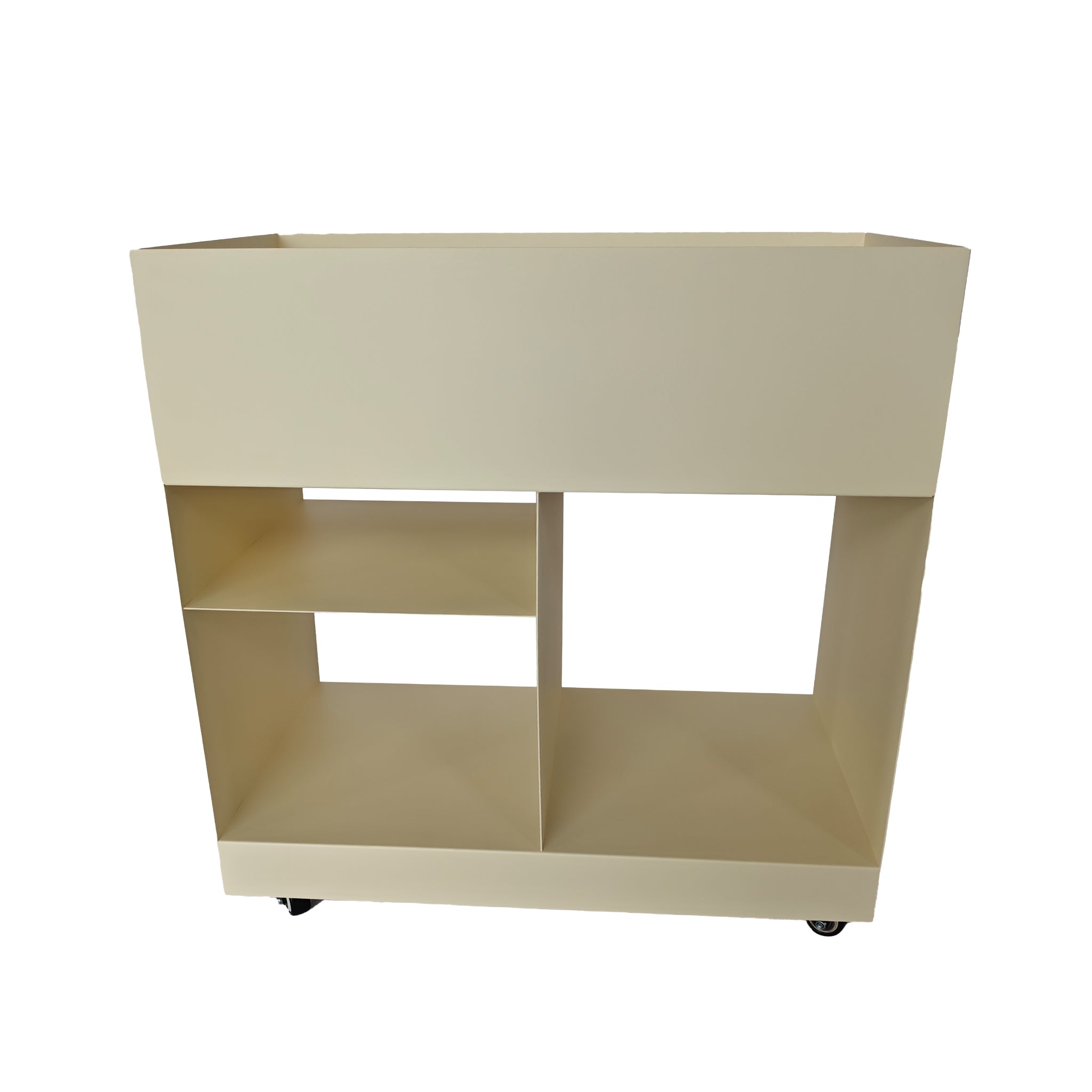 Breska 60cm Side Table - Ivory White Side Table Bo Craft-Core