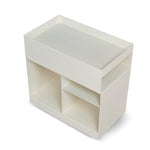 Breska 60cm Side Table - Ivory White Side Table Bo Craft-Core