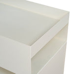 Breska 60cm Side Table - Ivory White Side Table Bo Craft-Core