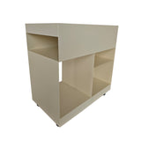Breska 60cm Side Table - Ivory White Side Table Bo Craft-Core