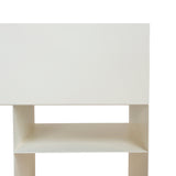 Breska 60cm Side Table - Ivory White Side Table Bo Craft-Core