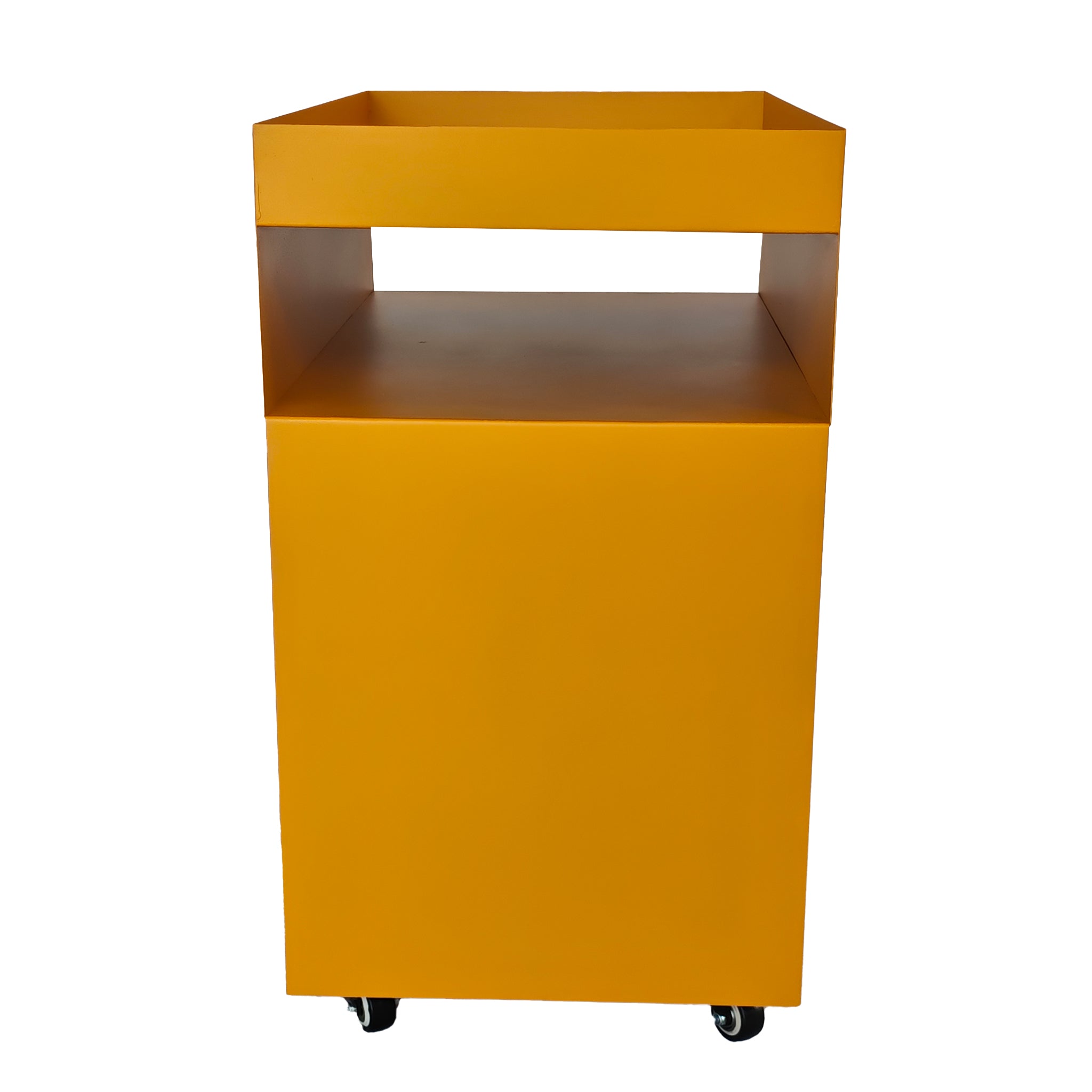 Breska 60cm Side Table - Sandy Mustard Side Table Bo Craft-Core