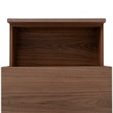 Ex Display - Strado 55cm Bedside Table - Walnut Bedside Table Better B-Core