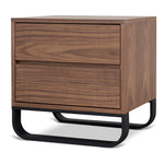 Ex Display - Strado 55cm Bedside Table - Walnut Bedside Table Better B-Core