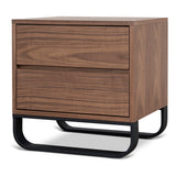Ex Display - Strado 55cm Bedside Table - Walnut Bedside Table Better B-Core
