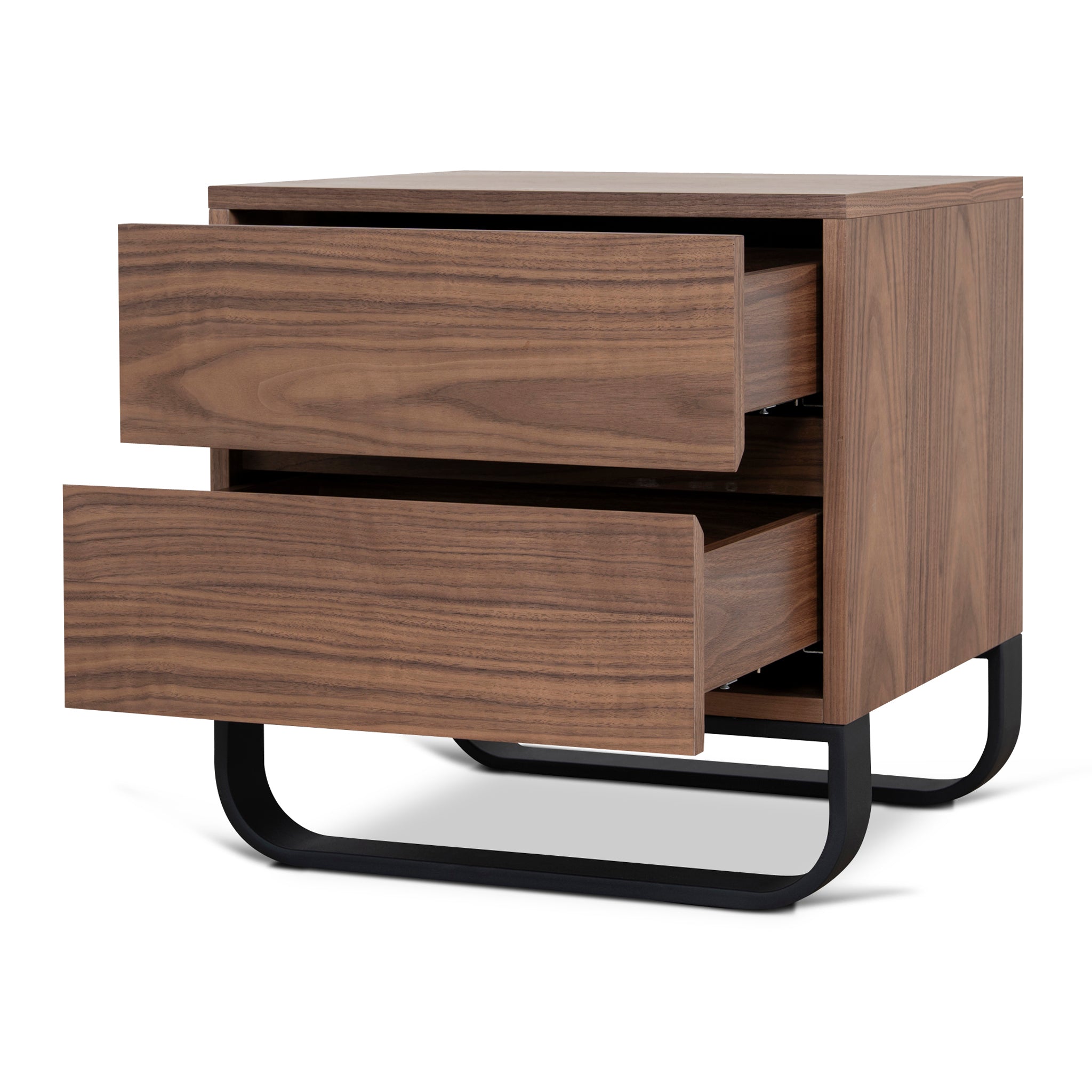Ex Display - Strado 55cm Bedside Table - Walnut Bedside Table Better B-Core