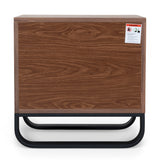 Ex Display - Strado 55cm Bedside Table - Walnut Bedside Table Better B-Core