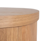 Cambrio Bedside Table - Knotty Oak Bedside Table VN-Core