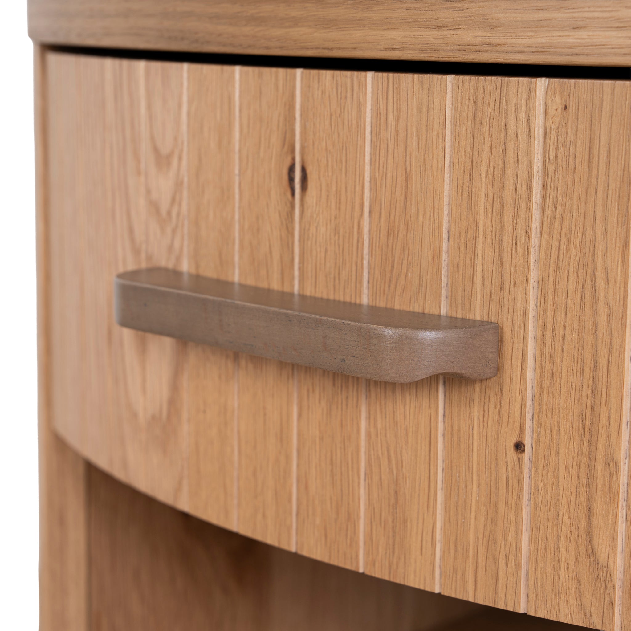 Cambrio Bedside Table - Knotty Oak Bedside Table VN-Core