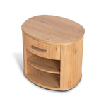 Cambrio Bedside Table - Knotty Oak Bedside Table VN-Core