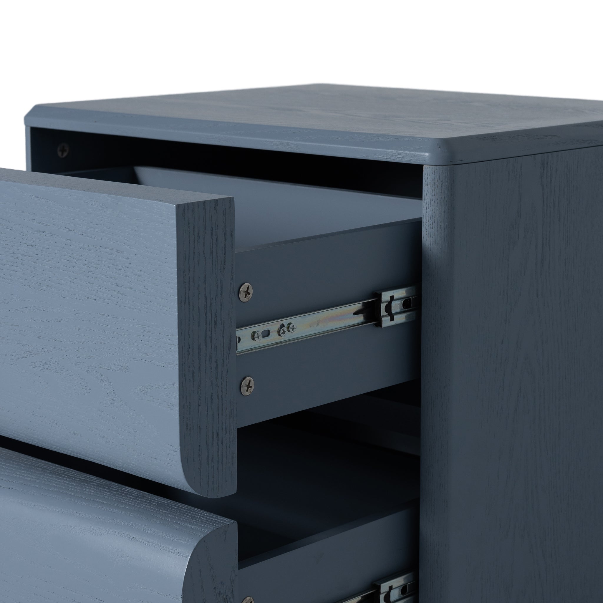 Annika 50cm Bedside Table - Light Blue Bedside Table Dwood-Core