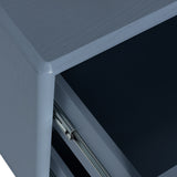 Annika 50cm Bedside Table - Light Blue Bedside Table Dwood-Core