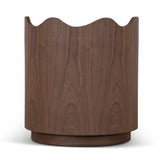 Wina 51cm Bedside Table - Walnut Bedside Table Dwood-Core