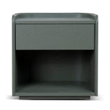 Ex Display - Sorell 50cm Bedside Table - Sage Green Side Table Dwood-Core