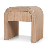 Savero 55cm Bedside Table - Light Natural Bedside Table Nicki-Core